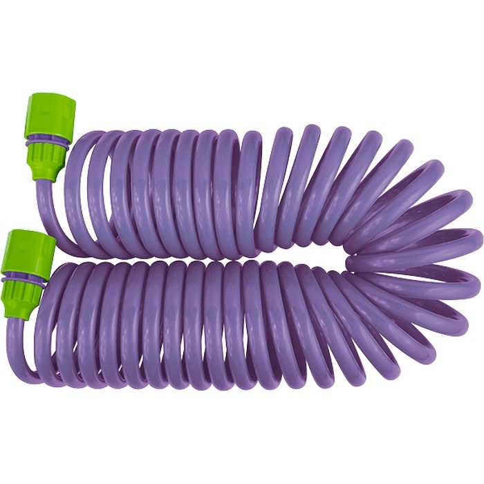 Wąż spiralny, 7,5 mx 10 mm, plastikowe akcesoria (adapter 1 / 2-3 / 4 "+ zraszacz) // Palisad